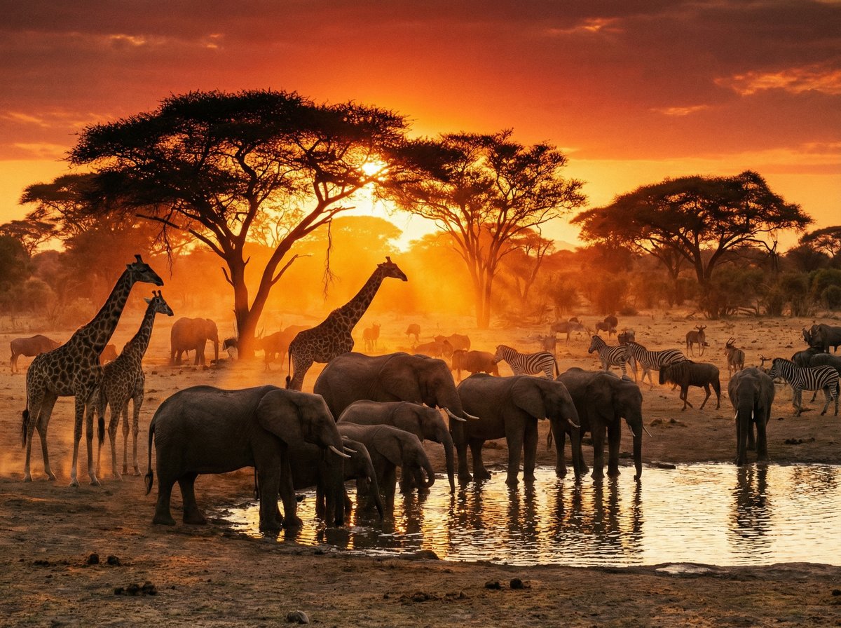 搜同网非洲动物视频